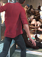 As she was slamming my throat with her cock - Lost Milfs by BigDickCity