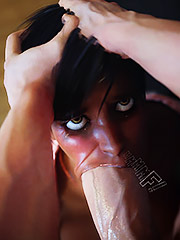 Pushing so hard it began gushing out of her nostrils - No Justice is Wicked by Nox