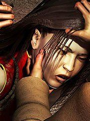 Now able only to wriggle her hands and move her head - Chinese torture chamber by Quoom