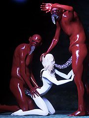 Monster shaft entered her tight butthole - Fallen 2 by Vaesark