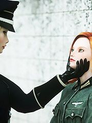 Sexy girl fucked raw by a mean mutant - Donenstein 2 by Vaesark