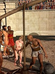 The humiliation of the Queen's pride - Queen Zenobia - The execution by Quoom