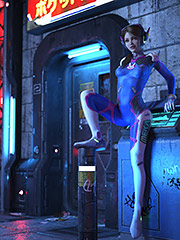 You gonna drain my black balls - Evie D.Va Overwatch by Dark Lord