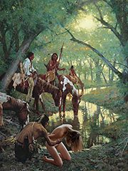 You will wait your turn - Wild west by Damian art