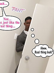 I think we have a natural black cock lover here - The Adventures of Rose 3 by Dark Lord