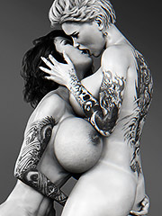 Some people like lesbian sex - A stunning secret revealed by LCKX (Looks can kill)