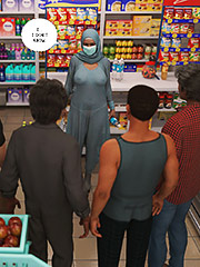 With both of her holes filled, she is drowning in overwhelming ecstasy - 10AM Episode 6 by Hijab 3DX, Losekorntrol